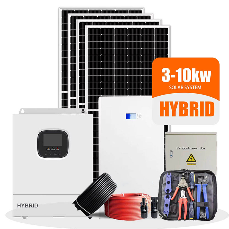 Solar Panel System 10Kw - طقم ألواح شمسية هجينة 1000 واط