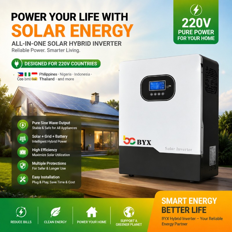Off Grid Solar Kit - نظام طاقة شمسية هجين خارج الشبكة