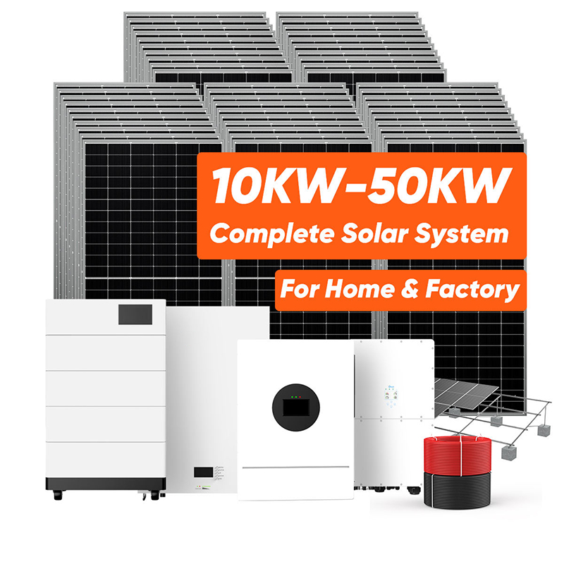 Off Grid Solar Kit - نظام تخزين الطاقة الشمسية المتكامل 10KW