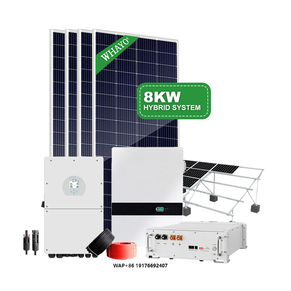 Solar Panel System 10Kw - نظام طاقة شمسية هجين من Deye