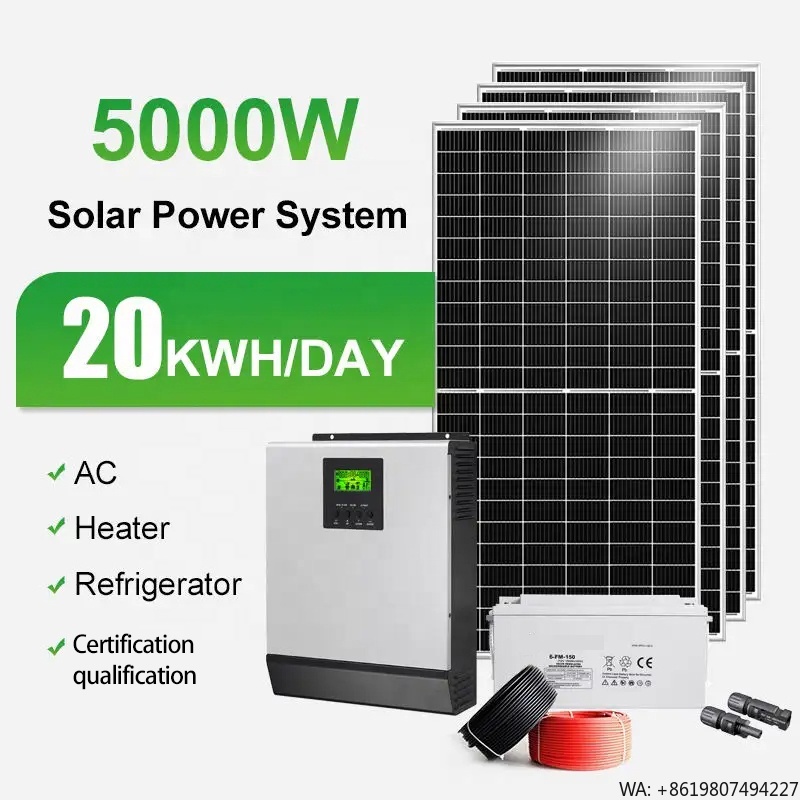 Solar Panel System 10Kw - نظام طاقة شمسية كامل بقدرة 5