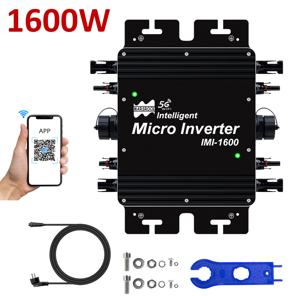 Off Grid Solar Kit - 1600 واط مايكرو عاكس للطاقة الشمسية