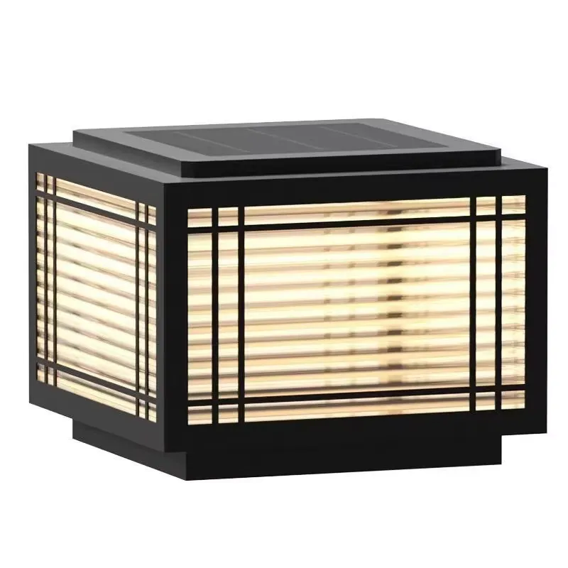 Solar Street Light Led - مصباح بوابة خارجي أبيض ساطع يعمل