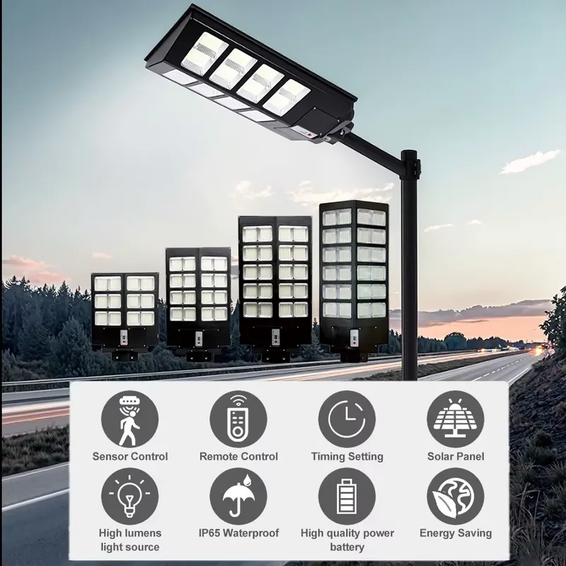 Solar Street Light Led - مصباح شارع LED يعمل بالطاقة الشمسية