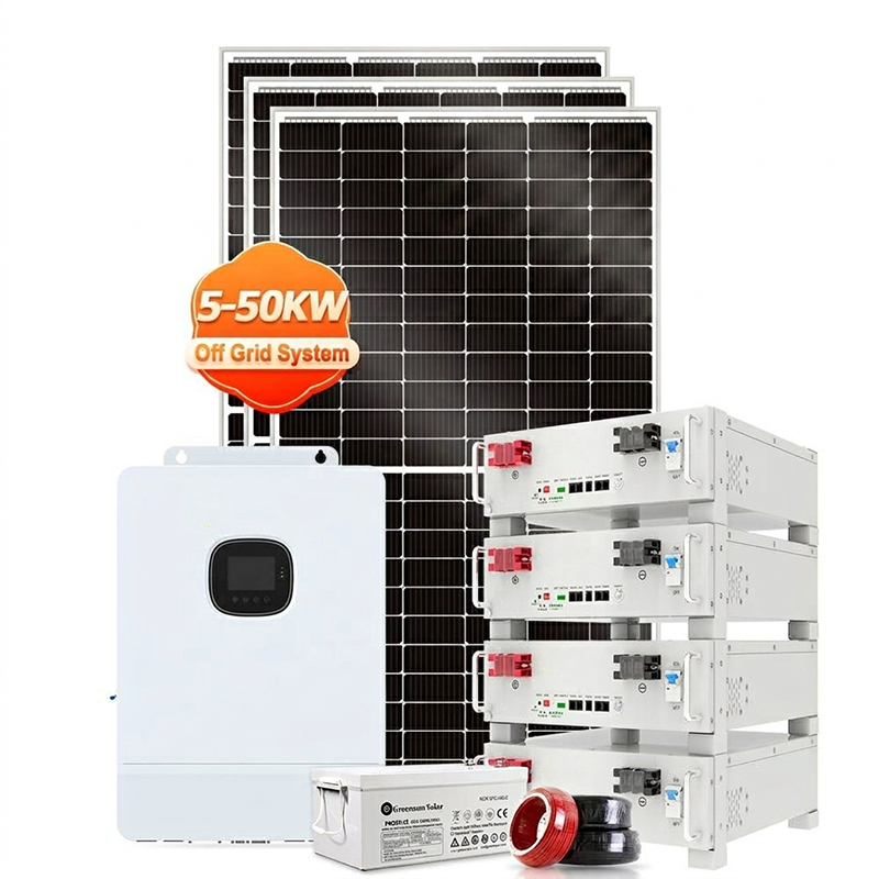 Off Grid Solar Kit - نظام طاقة شمسية تجاري وصناعي بقدرة