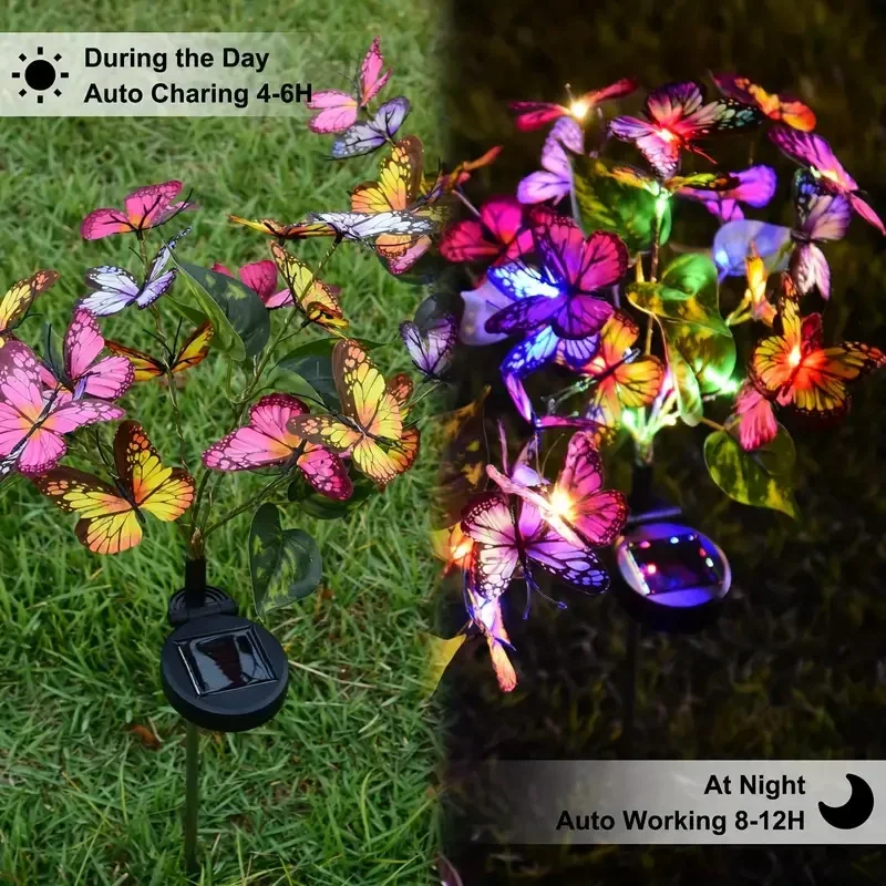 أضواء حديقة الفراشة LED بالطاق - مراجعة Solar Street Light Led وسعره