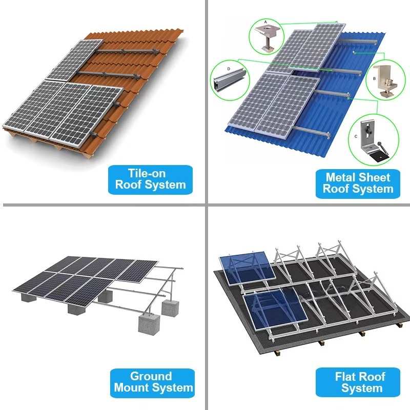 متوفر في المخزون النظام الشمسي - مراجعة Solar Panel System 10Kw وسعره