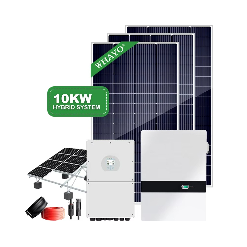 نظام طاقة شمسية هجين من Deye ب - مراجعة Solar Panel System 10Kw وسعره
