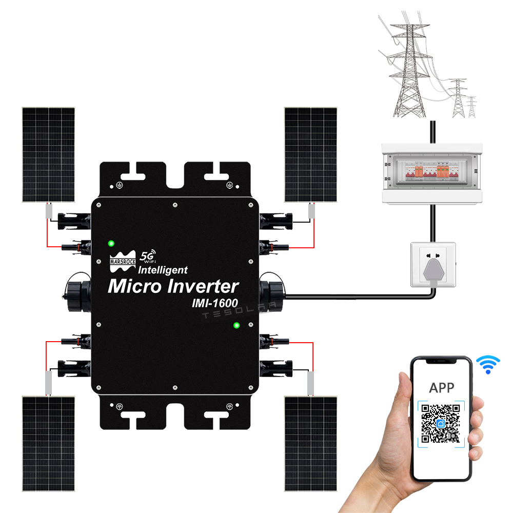 1600 واط مايكرو عاكس للطاقة ال - مراجعة Off Grid Solar Kit وسعره