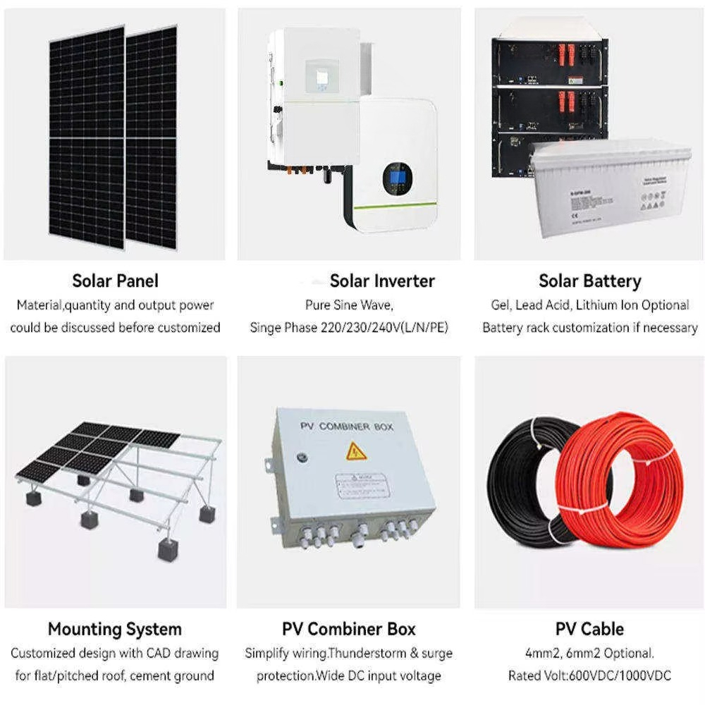 نظام تخزين الطاقة الكهروضوئية  - مراجعة Solar Panel System 10Kw وسعره