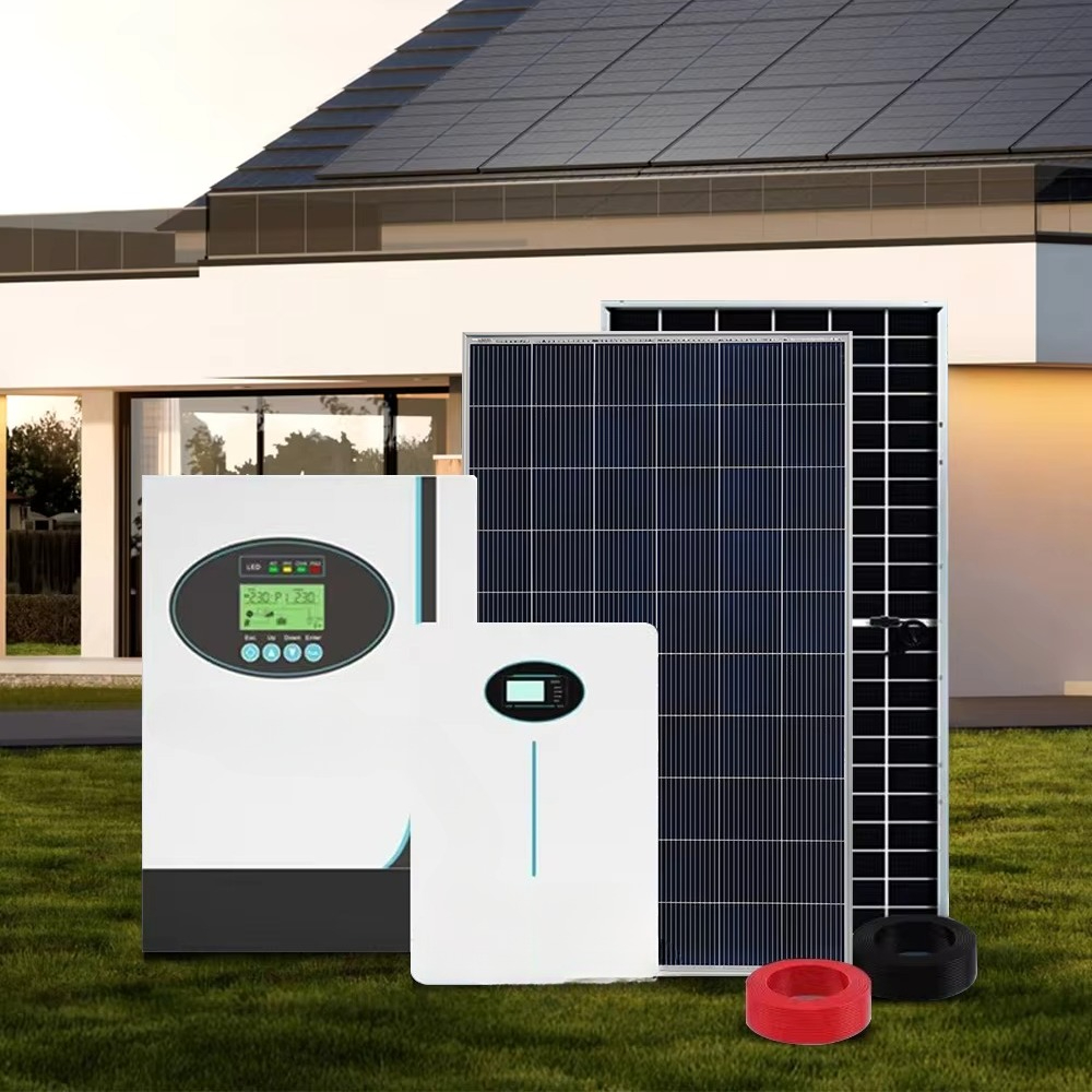 نظام ألواح شمسية مستقل عن الشب - مراجعة Solar Panel System 10Kw وسعره