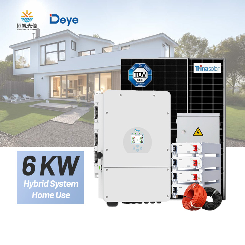 نظام طاقة شمسية هجين 6 كيلوواط - مراجعة Off Grid Solar Kit وسعره